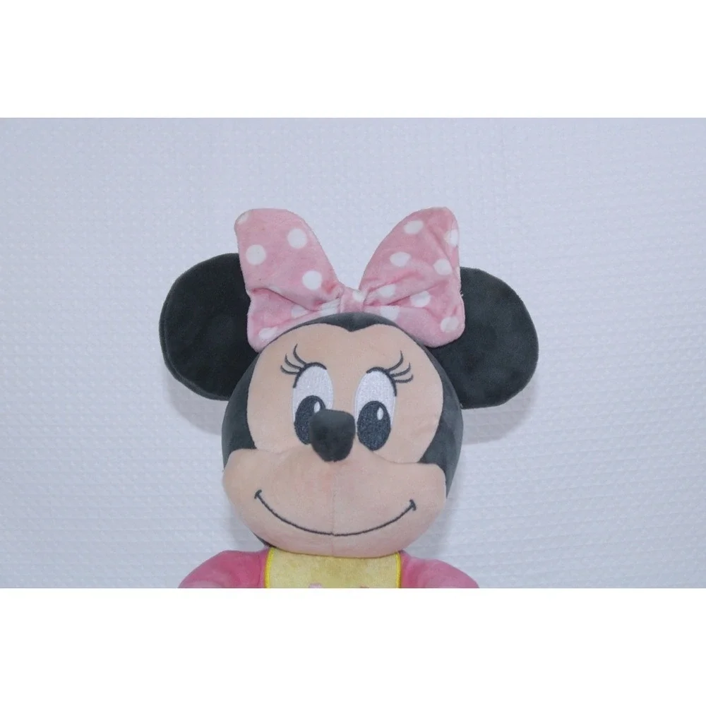 Disney Minnie Mouse Baby Learning Plush Toy Pink‎ Pajamas Shapes 12
